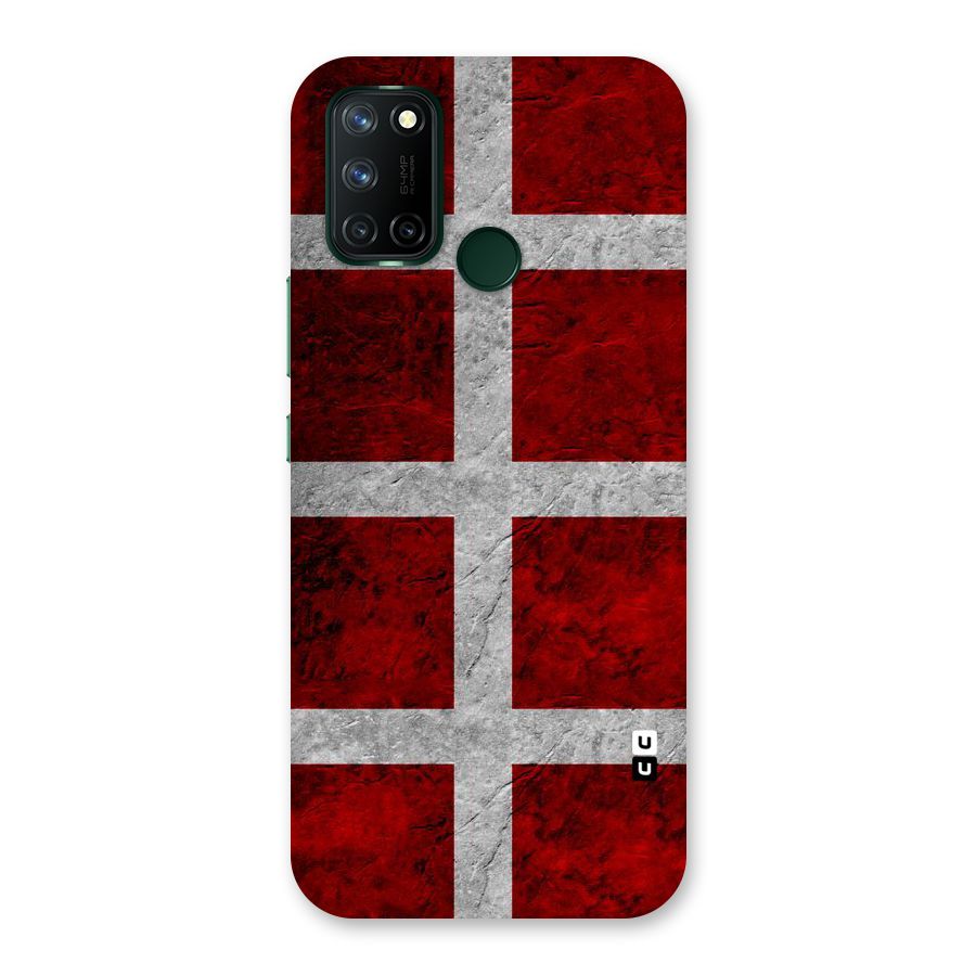 Silver Lines Back Case for Realme 7i