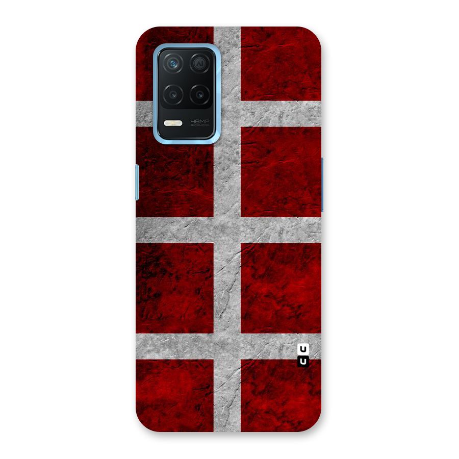 Silver Lines Back Case for Realme 8 5G