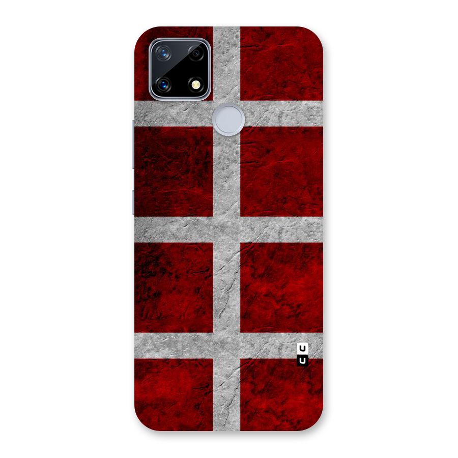 Silver Lines Back Case for Realme Narzo 20