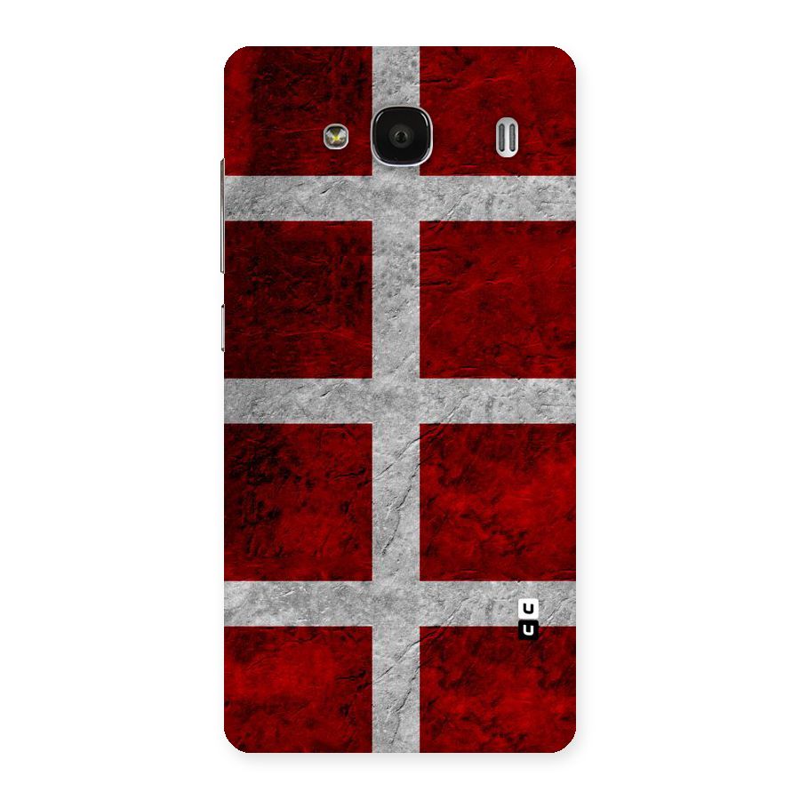 Silver Lines Back Case for Redmi 2s