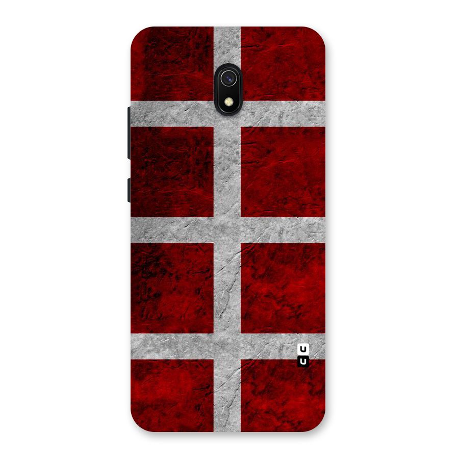 Silver Lines Back Case for Redmi 8A