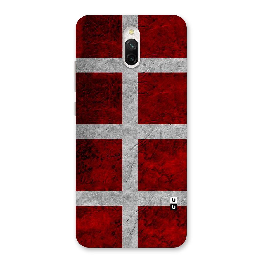 Silver Lines Back Case for Redmi 8A Dual