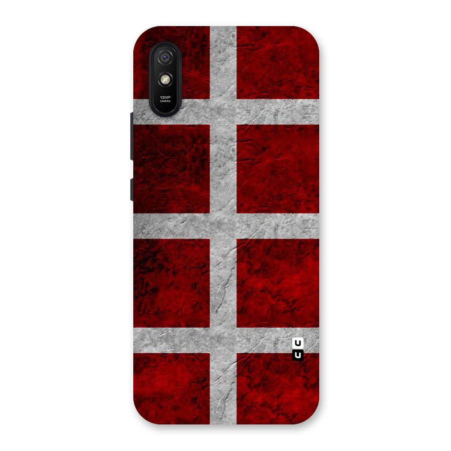 Silver Lines Back Case for Redmi 9A