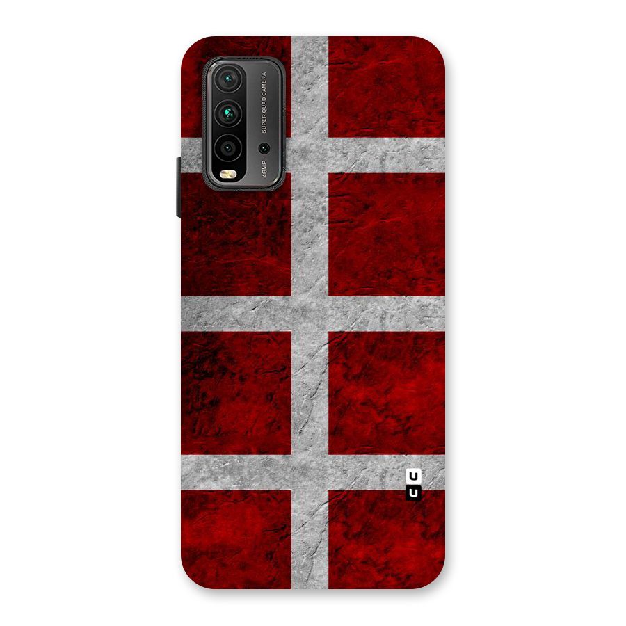 Silver Lines Back Case for Redmi 9 Power