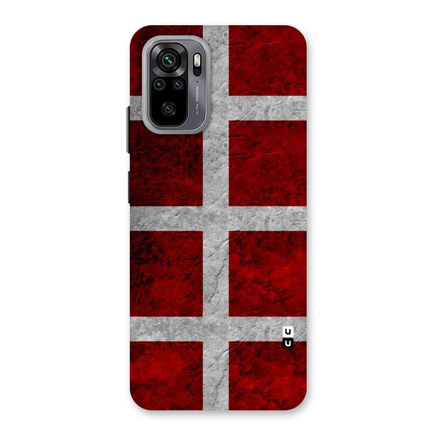 Silver Lines Back Case for Redmi Note 10