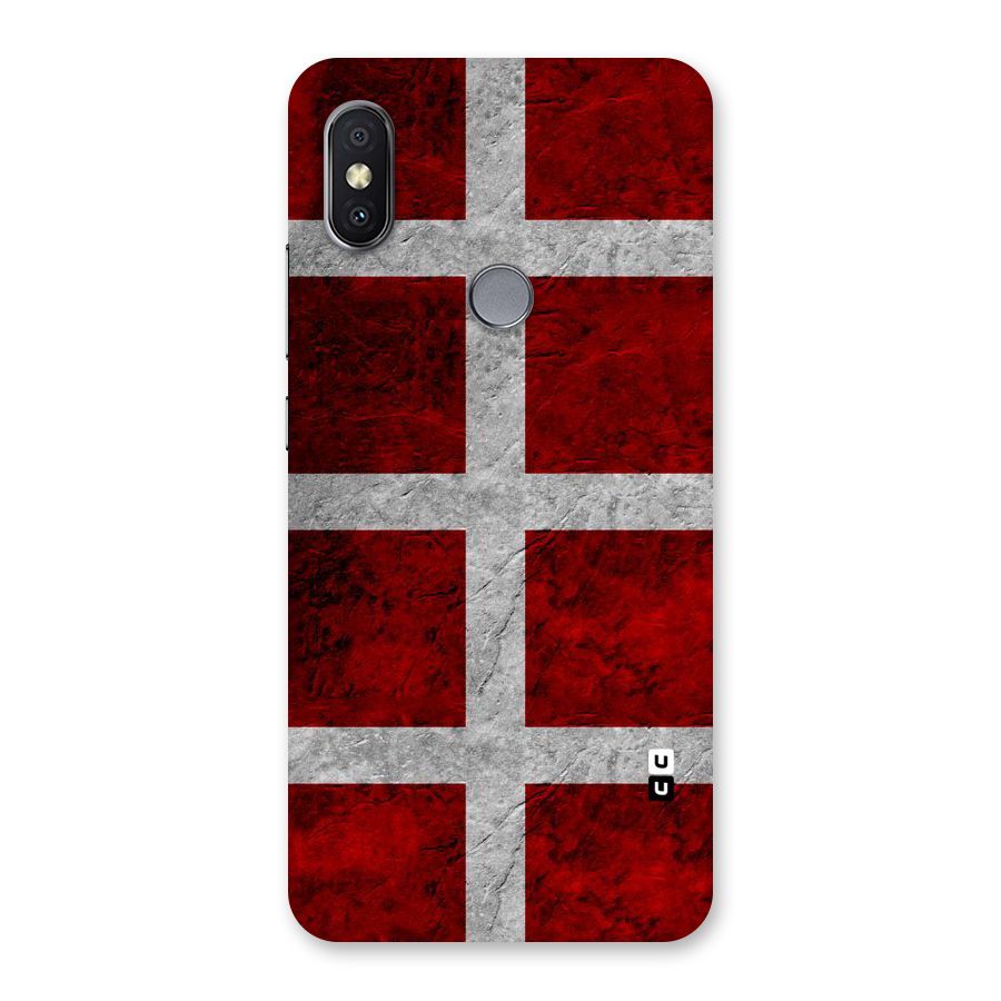 Silver Lines Back Case for Redmi Y2