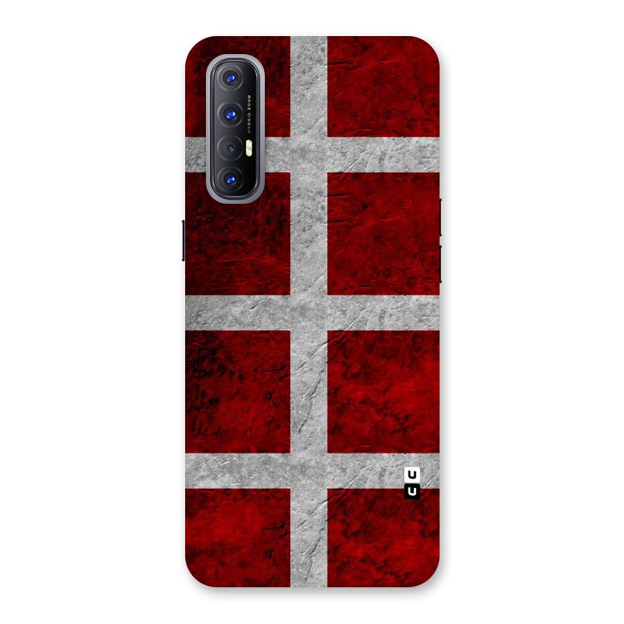 Silver Lines Back Case for Reno3 Pro