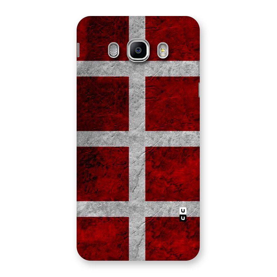 Silver Lines Back Case for Samsung Galaxy J5 2016