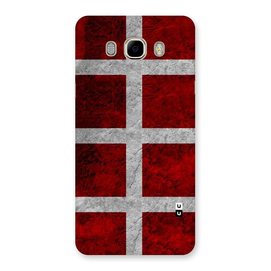 Silver Lines Back Case for Samsung Galaxy J7 2016