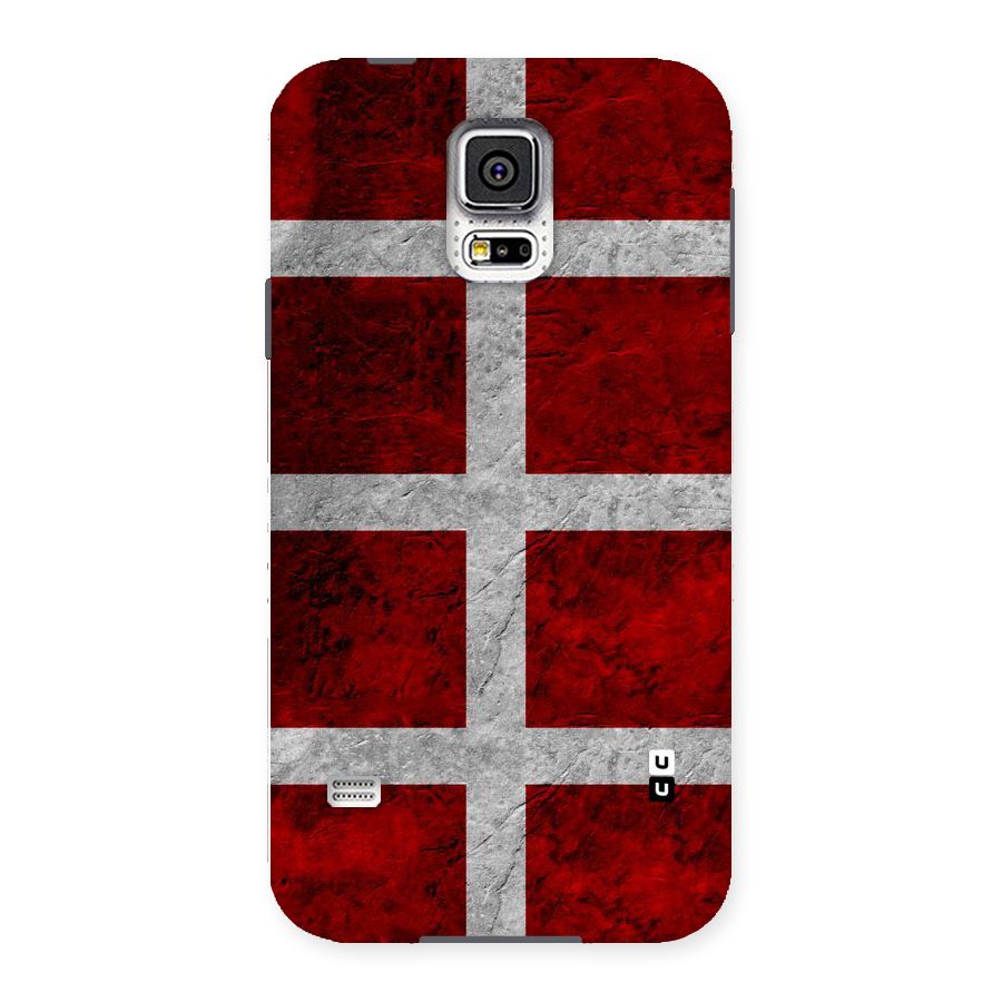 Silver Lines Back Case for Samsung Galaxy S5