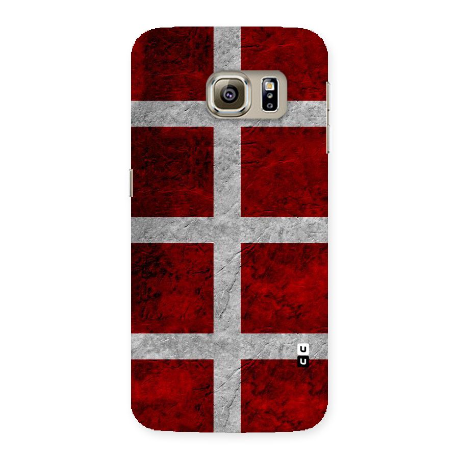 Silver Lines Back Case for Samsung Galaxy S6 Edge