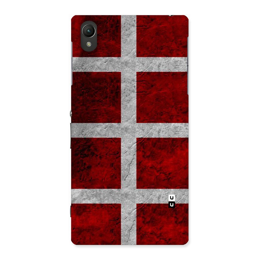 Silver Lines Back Case for Sony Xperia Z1