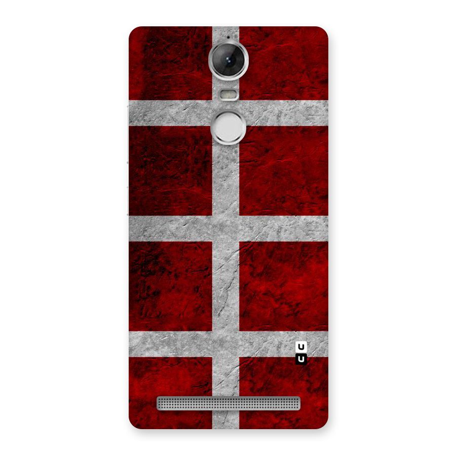 Silver Lines Back Case for Vibe K5 Note