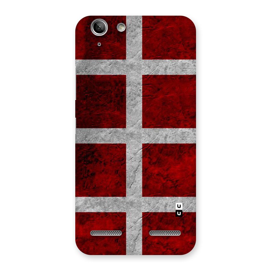Silver Lines Back Case for Vibe K5 Plus