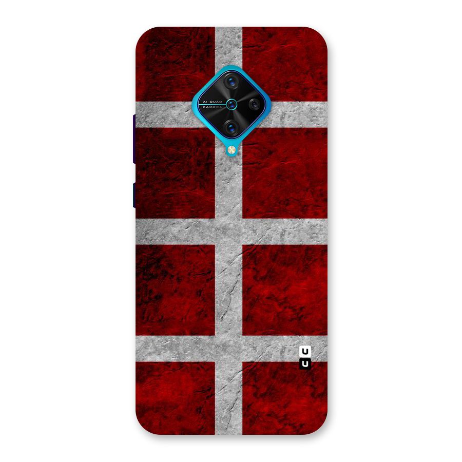 Silver Lines Back Case for Vivo S1 Pro