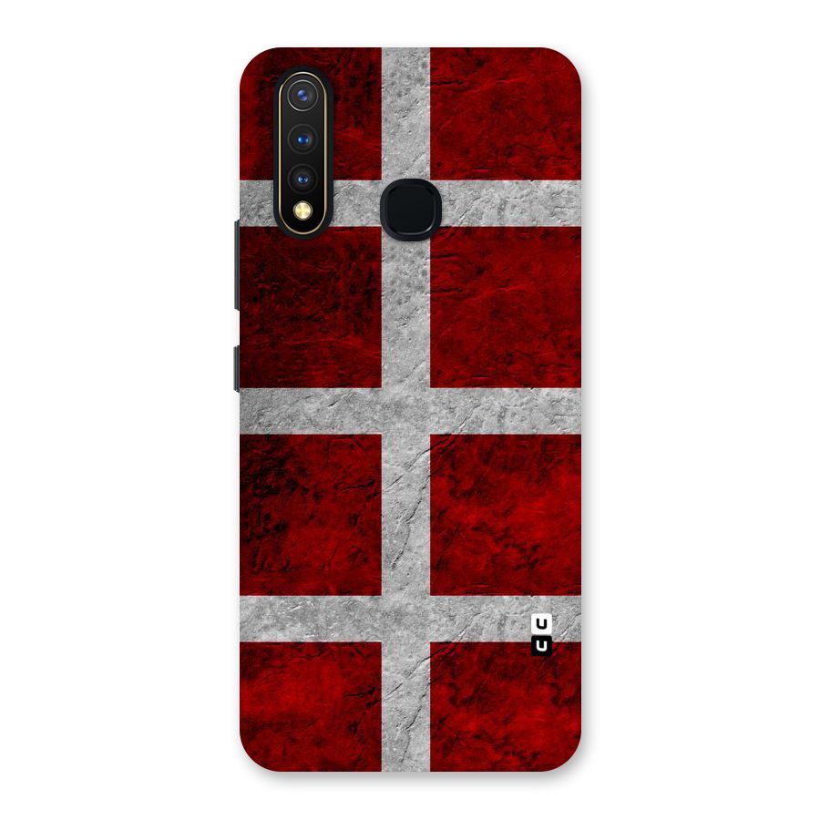 Silver Lines Back Case for Vivo U20