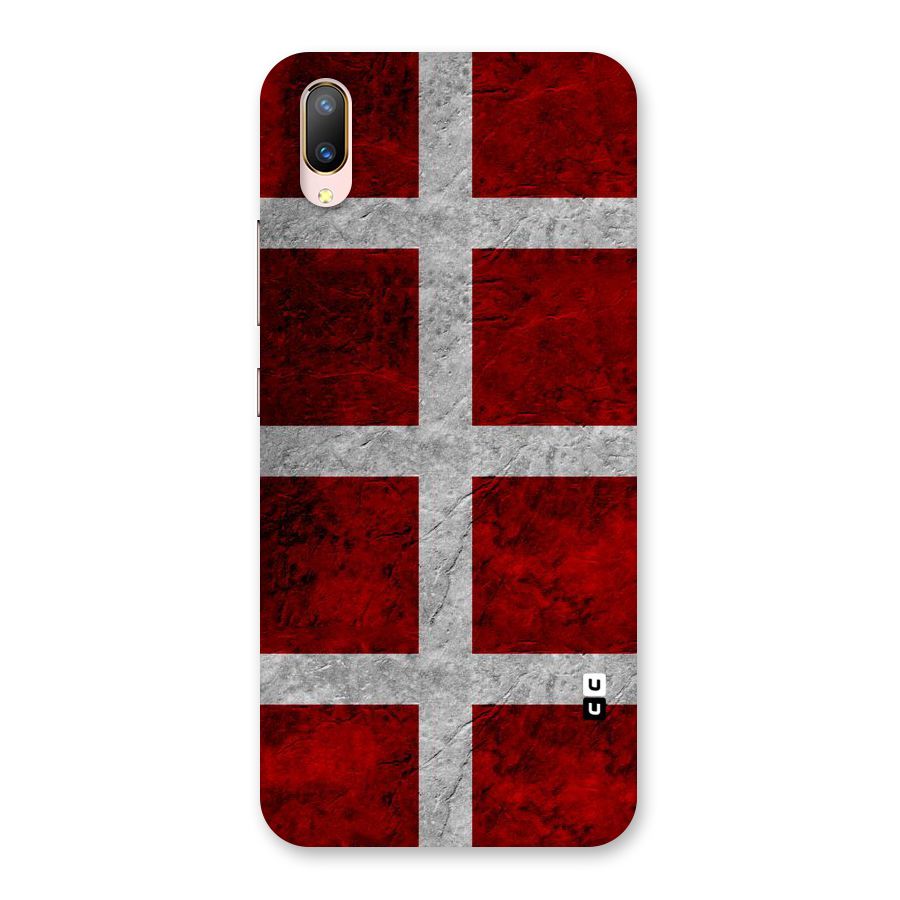 Silver Lines Back Case for Vivo V11 Pro