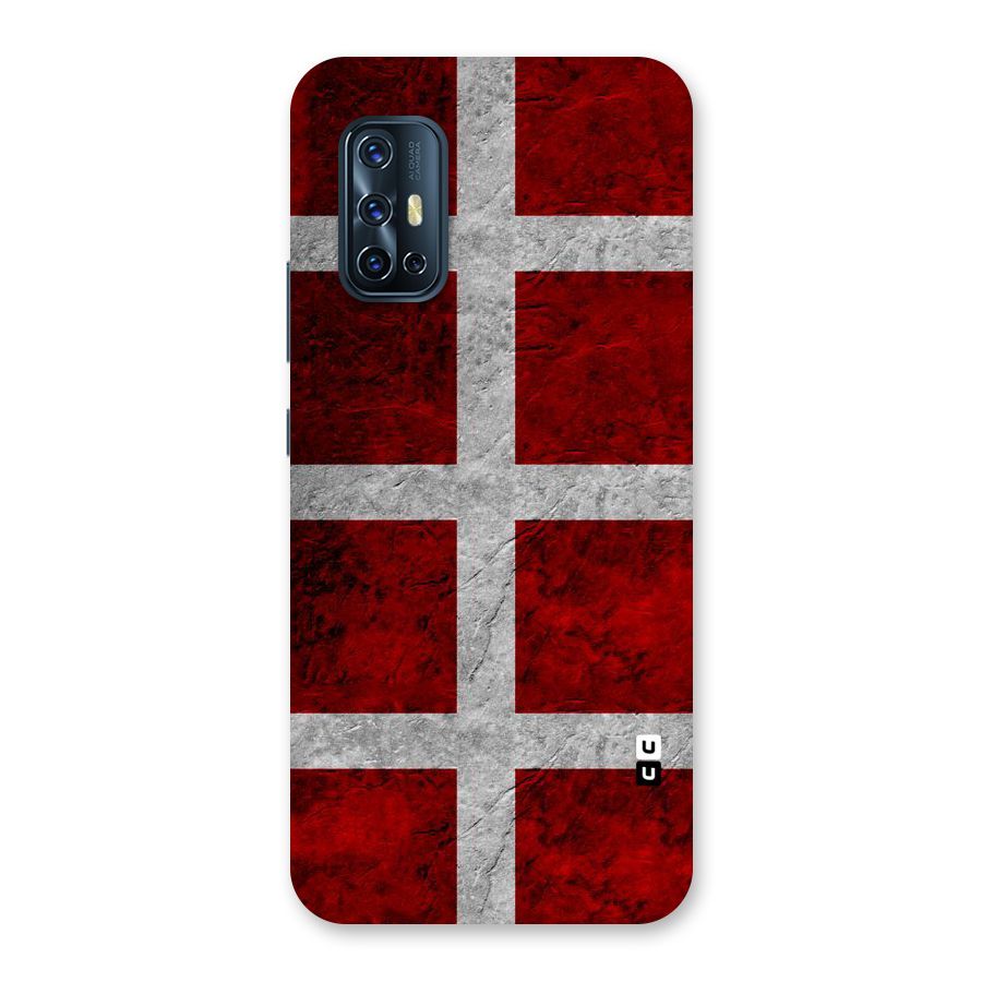 Silver Lines Back Case for Vivo V17