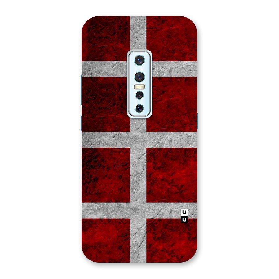 Silver Lines Back Case for Vivo V17 Pro