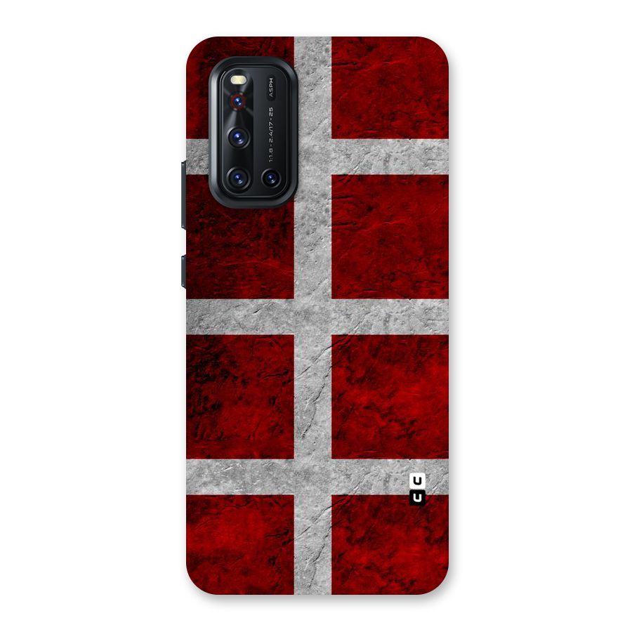 Silver Lines Back Case for Vivo V19