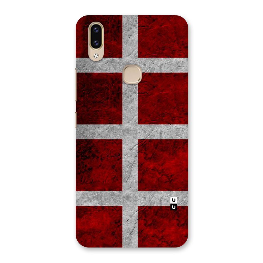 Silver Lines Back Case for Vivo V9 Youth
