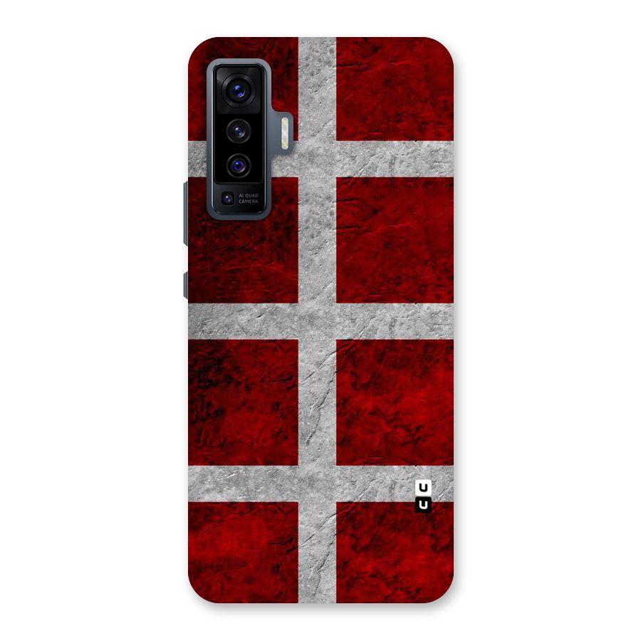 Silver Lines Back Case for Vivo X50