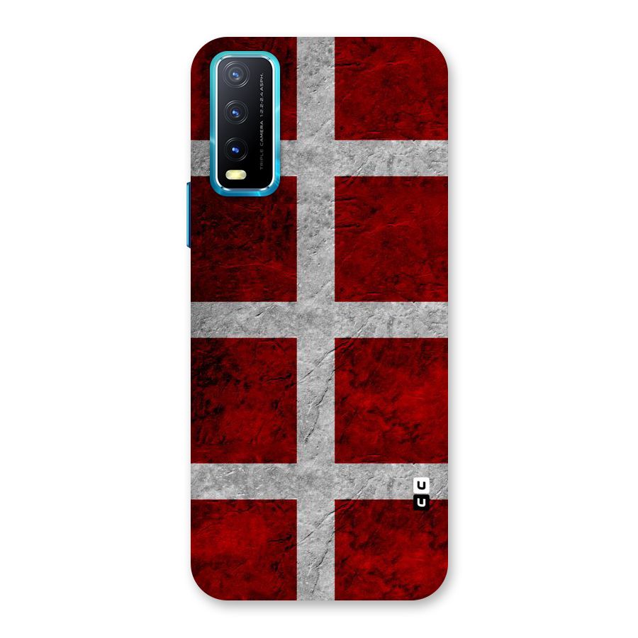 Silver Lines Back Case for Vivo Y20