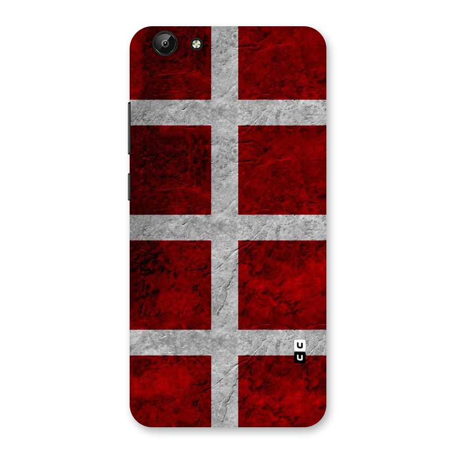 Silver Lines Back Case for Vivo Y69