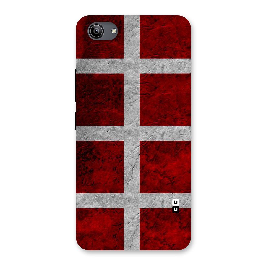 Silver Lines Back Case for Vivo Y81i