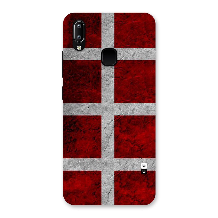 Silver Lines Back Case for Vivo Y93