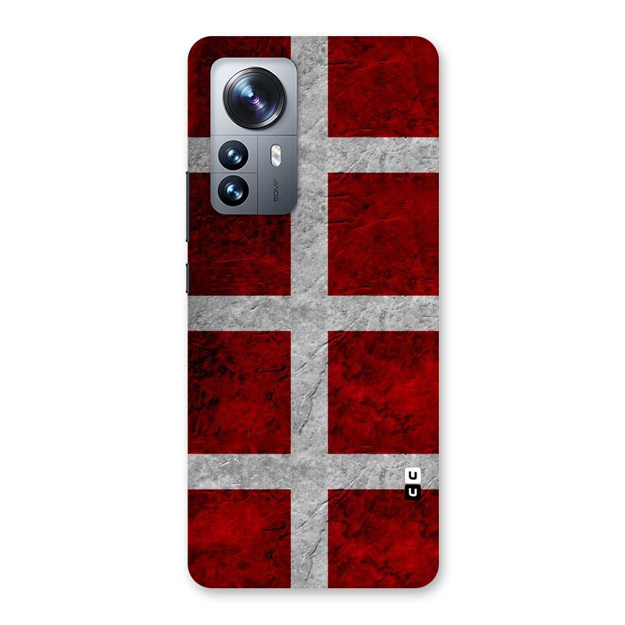 Silver Lines Back Case for Xiaomi 12 Pro