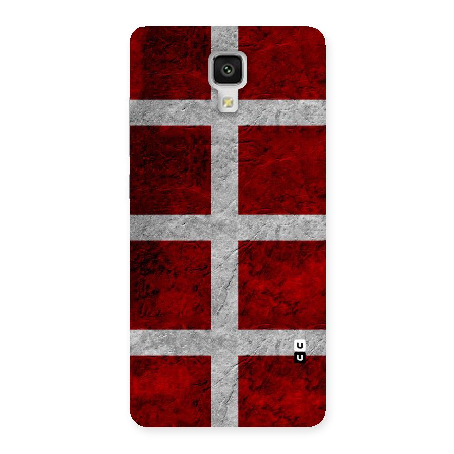 Silver Lines Back Case for Xiaomi Mi 4
