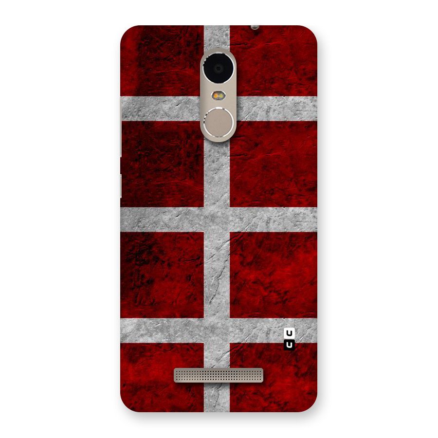 Silver Lines Back Case for Xiaomi Redmi Note 3