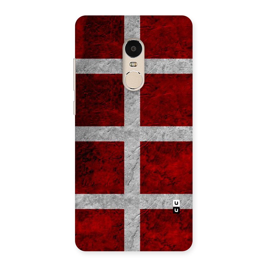 Silver Lines Back Case for Xiaomi Redmi Note 4
