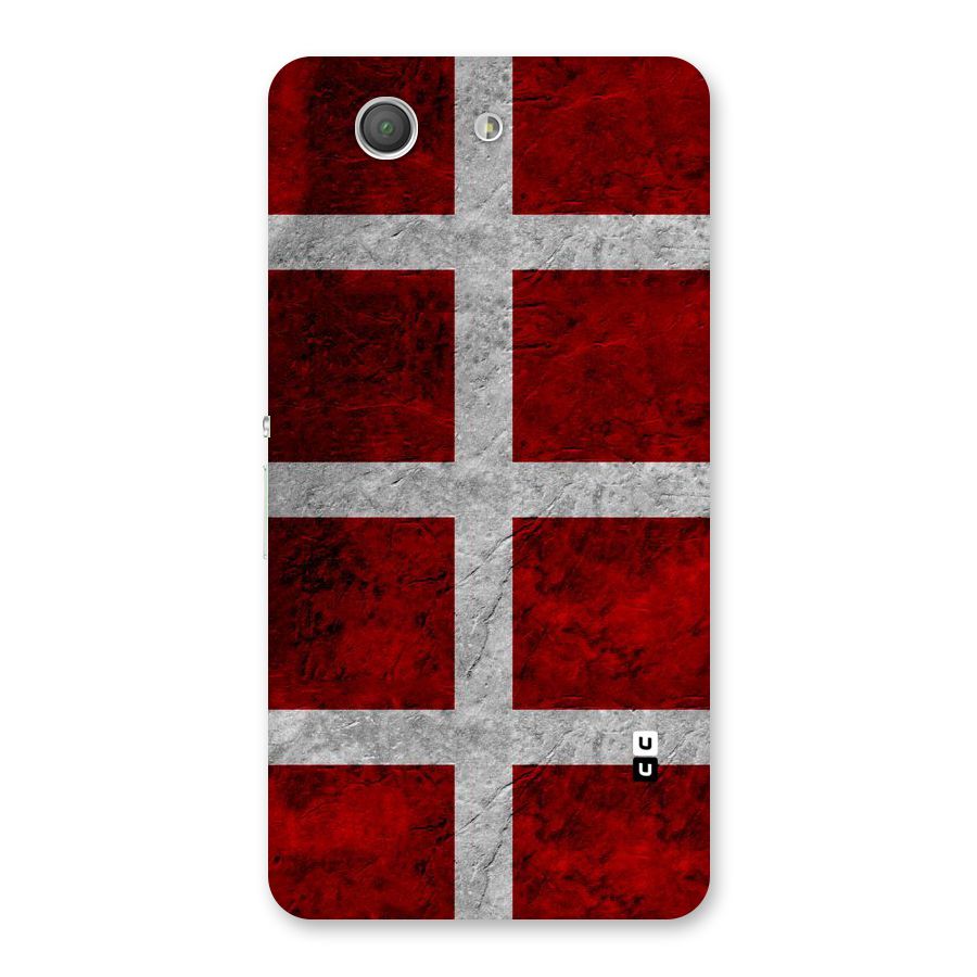 Silver Lines Back Case for Xperia Z3 Compact
