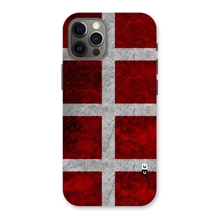 Silver Lines Back Case for iPhone 12 Pro