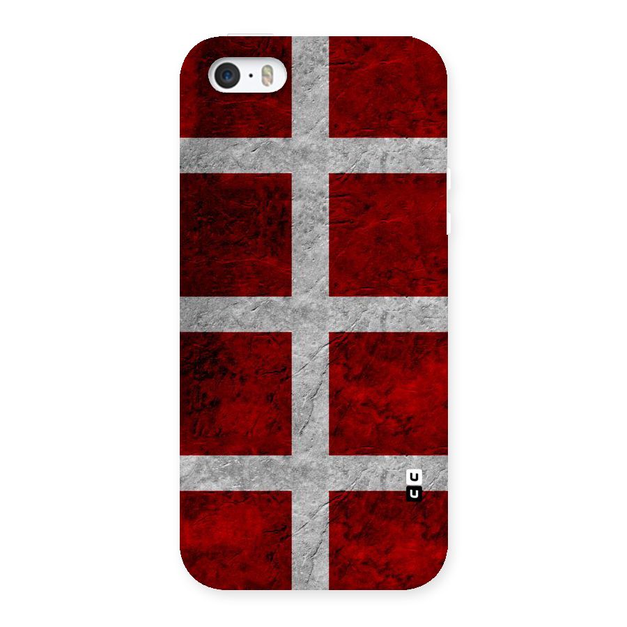 Silver Lines Back Case for iPhone 5 5S