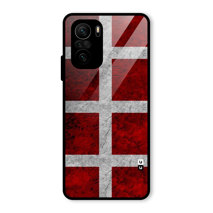 Silver Lines Glass Back Case for Mi 11x
