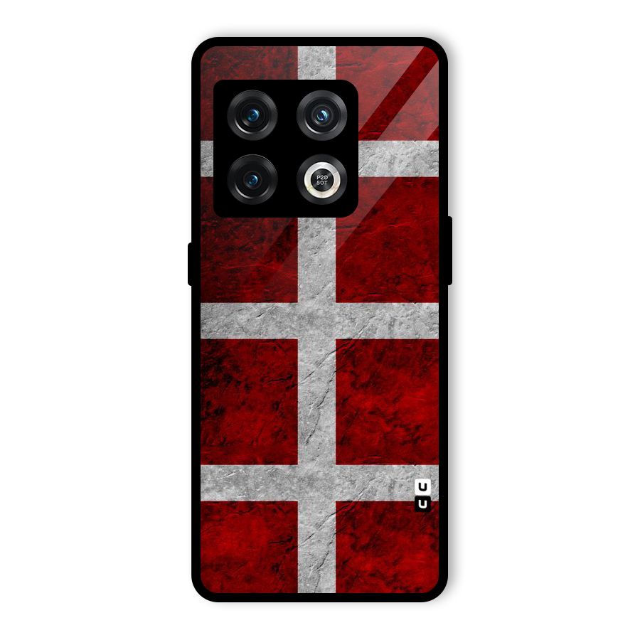 Silver Lines Glass Back Case for OnePlus 10 Pro 5G