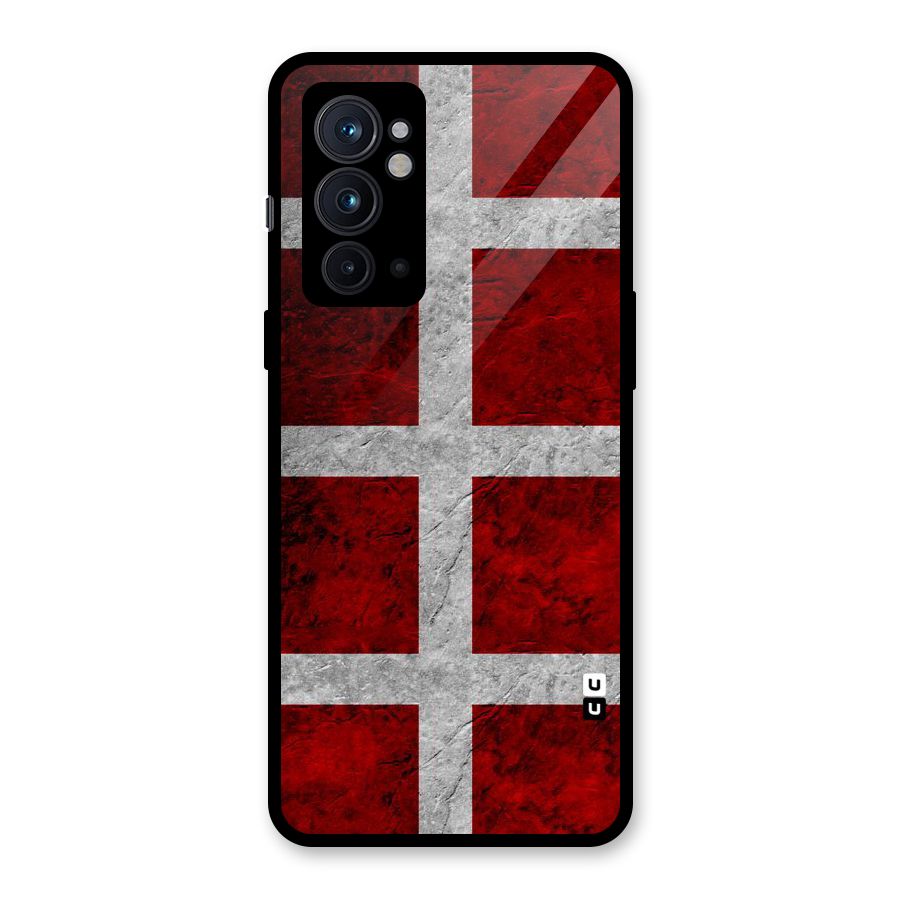 Silver Lines Glass Back Case for OnePlus 9RT 5G