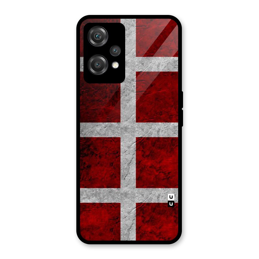 Silver Lines Glass Back Case for OnePlus Nord CE 2 Lite 5G