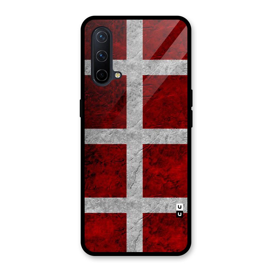 Silver Lines Glass Back Case for OnePlus Nord CE 5G