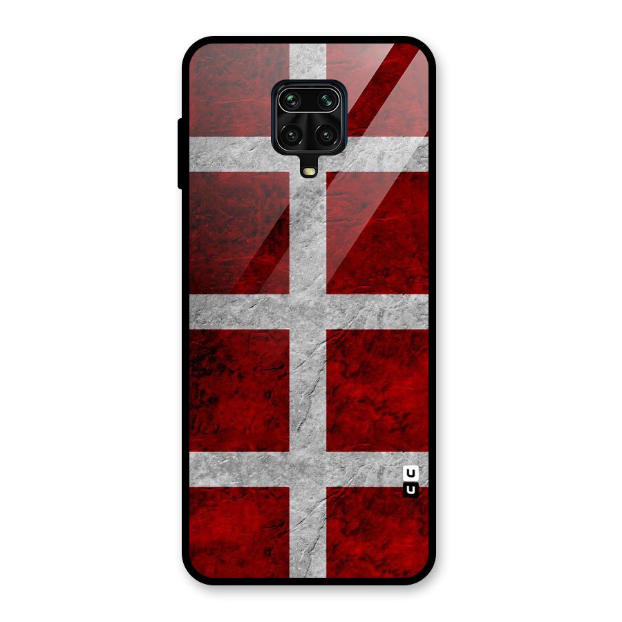 Silver Lines Glass Back Case for Poco M2 Pro