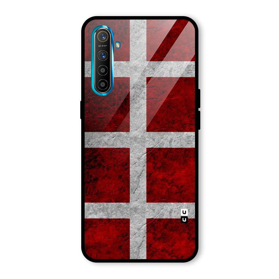 Silver Lines Glass Back Case for Realme X2