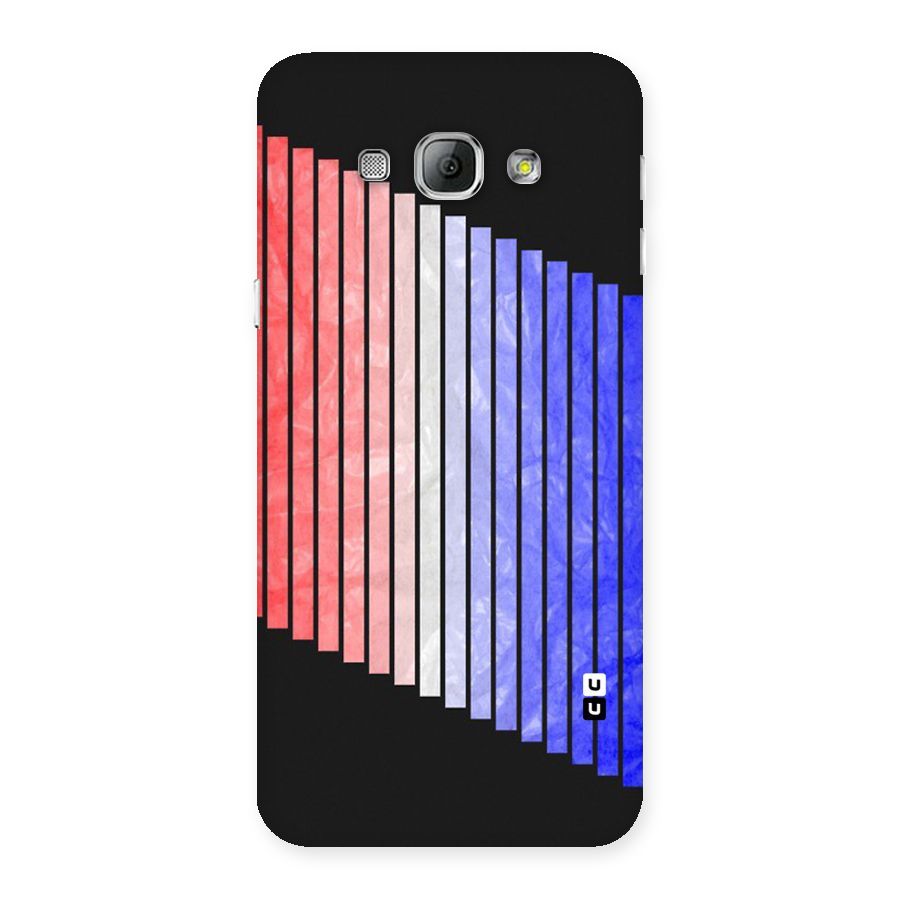 Simple Bars Back Case for Galaxy A8