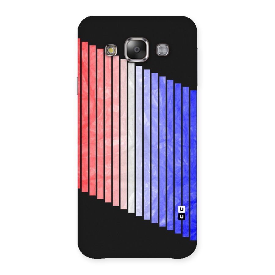 Simple Bars Back Case for Galaxy E7