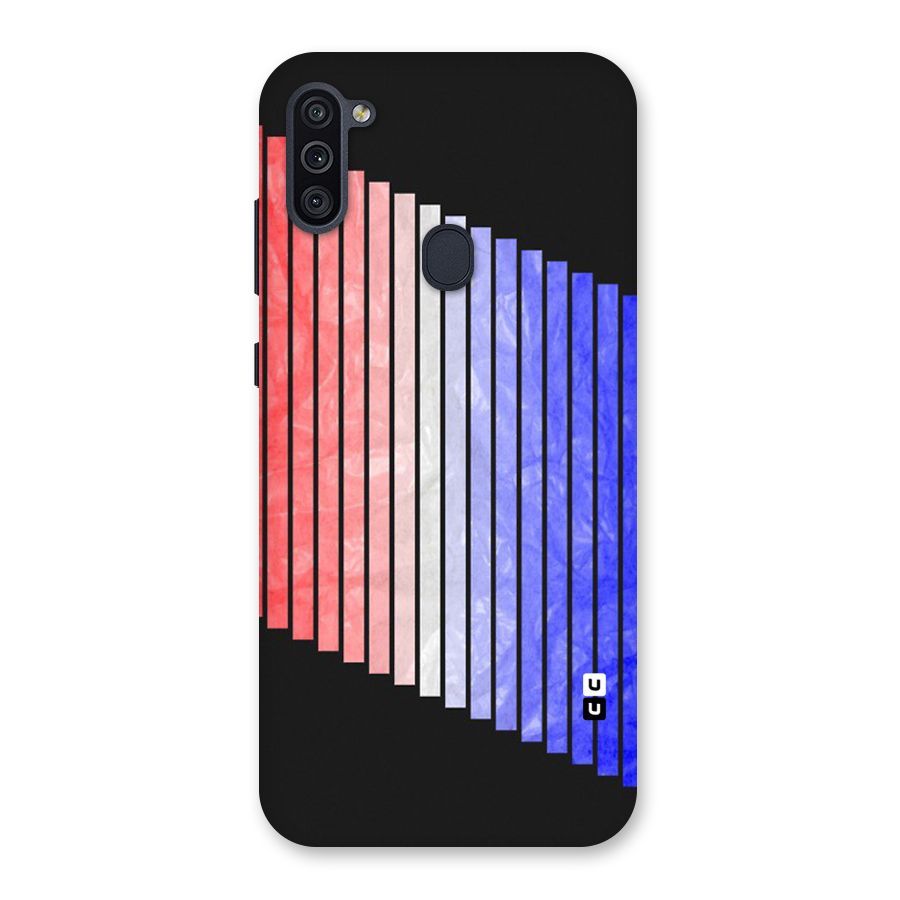 Simple Bars Back Case for Galaxy M11