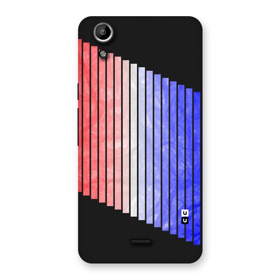 Simple Bars Back Case for Micromax Canvas Selfie Lens Q345