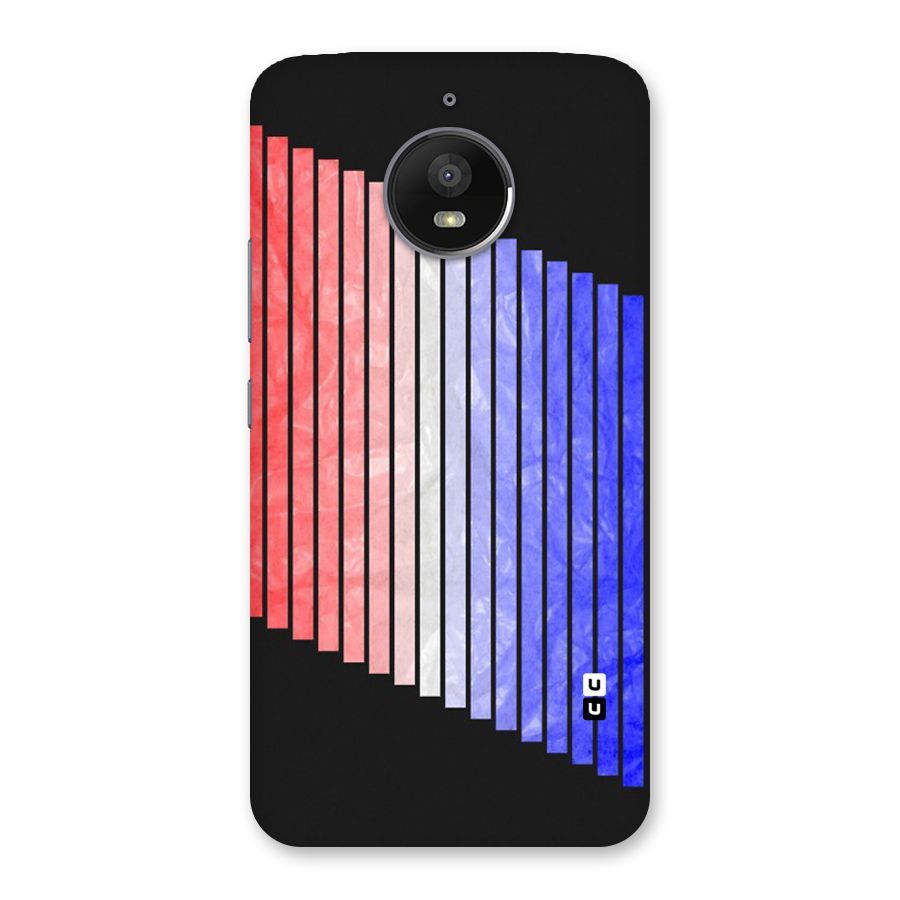 Simple Bars Back Case for Moto E4 Plus