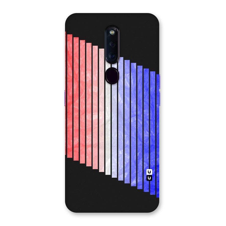 Simple Bars Back Case for Oppo F11 Pro